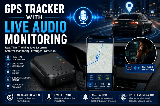GPS Tracker With Live Audio Monitoring