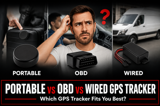 Portable vs OBD vs Wired GPS Tracker (2026 Buyer’s Guide)