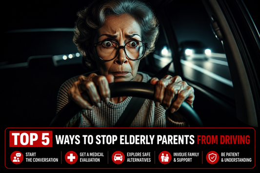 How To Monitor Elderly Parents Driving