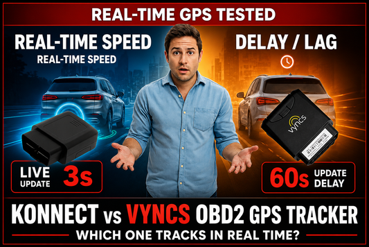 Vyncs vs Konnect OBD2 GPS Tracker